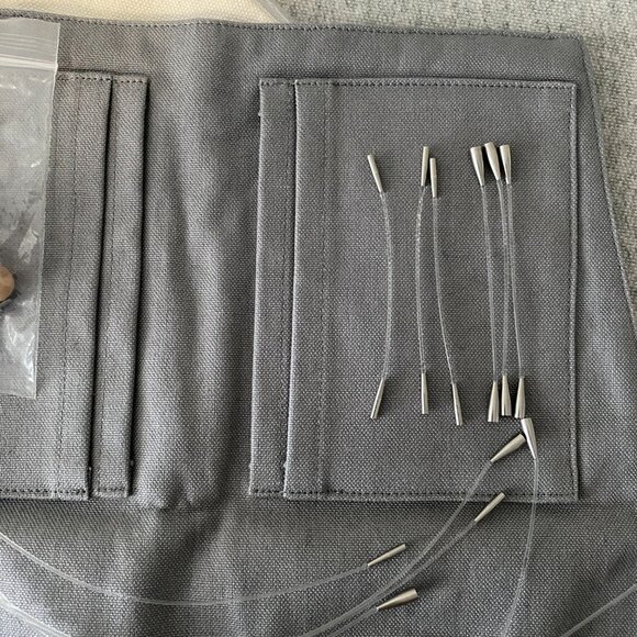 Seeknit CURVE Koshitsu 6cm/2.4inch First Set + EXTRA TIPS + CORDS Grey Case Mini - Picture 4 of 15